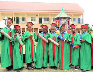 graduating pupils